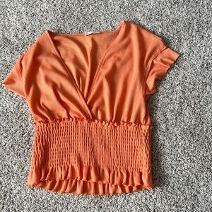 Altard State Orange Halter Top